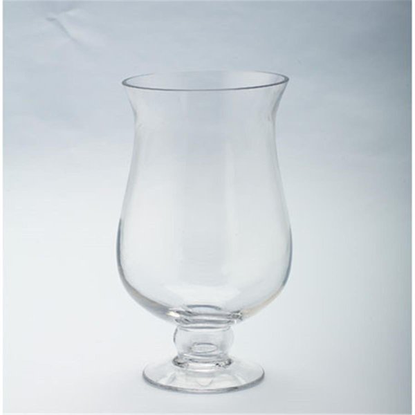 Diamond Star Diamond Star 61001S 8 x 4.5 in. Hurricane Candle Holder - Small; Clear 61001S
